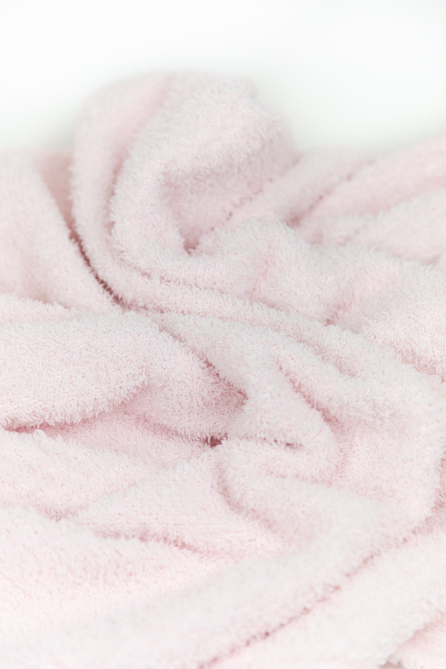Cozy Threads Baby Receiving Blanket, Rayon Made from Bamboo, 30" x 35" - Pink