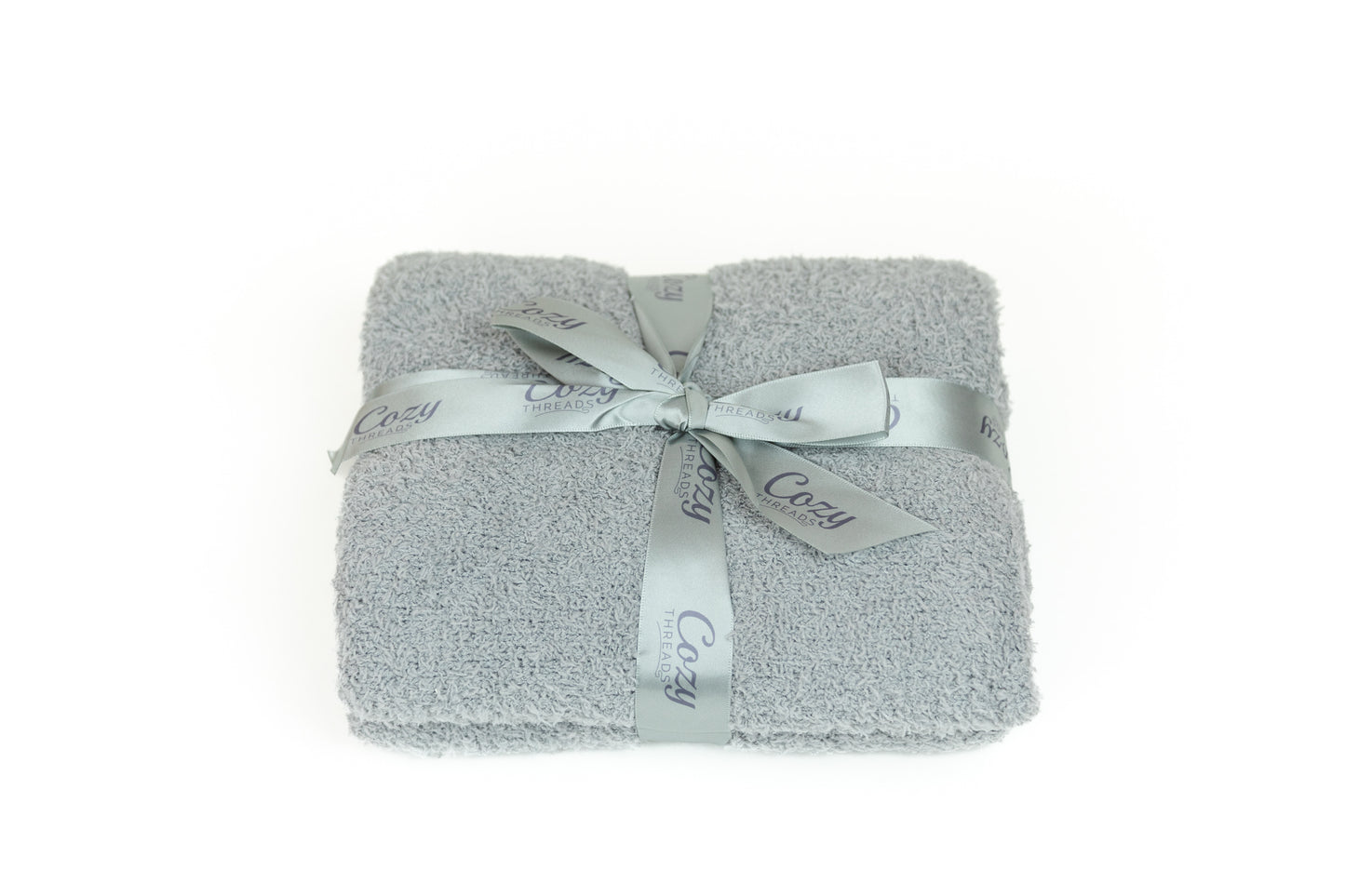 Cozy Threads Baby Receiving Blanket, Rayon Made from Bamboo, 30" x 35" - Gray