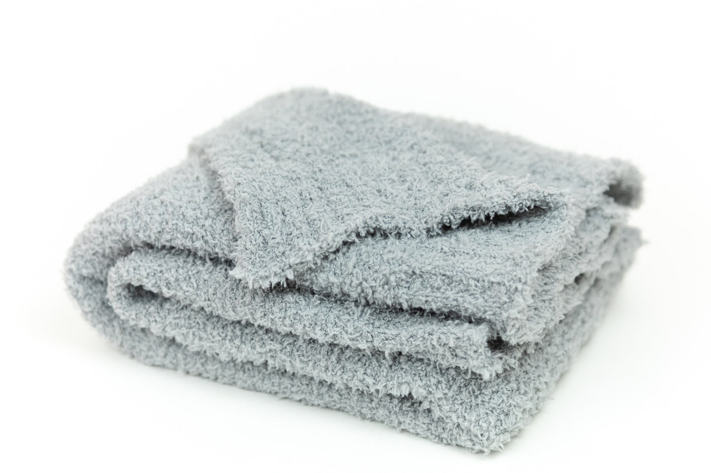 Cozy Threads Baby Receiving Blanket, Rayon Made from Bamboo, 30" x 35" - Gray