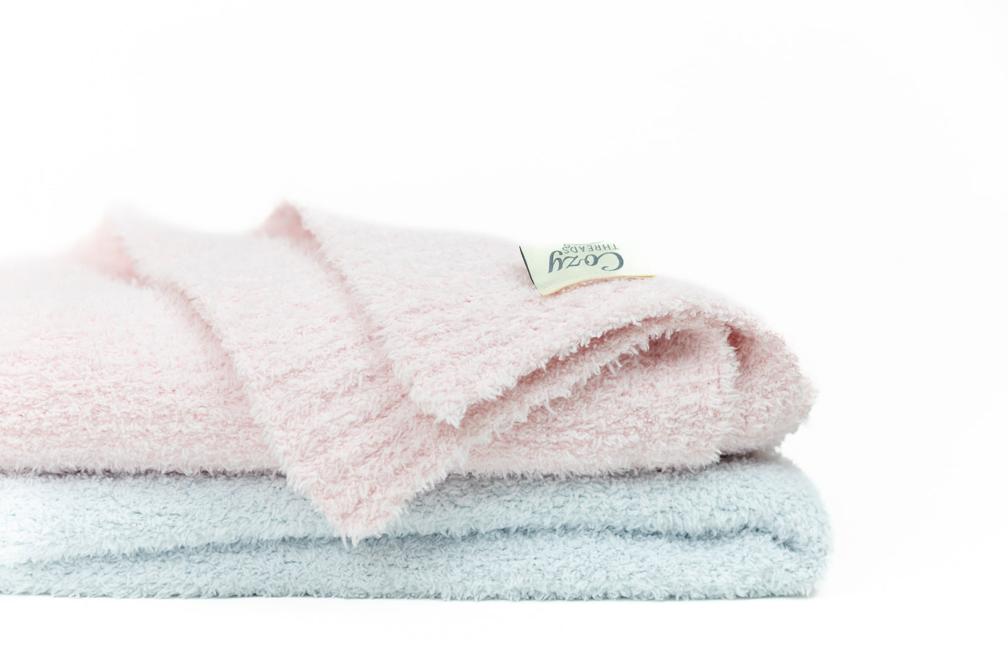 Cozy Threads Baby Receiving Blanket, Rayon Made from Bamboo, 30" x 35" - Gray