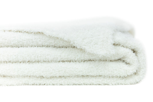 Cozy Threads Adult Lightweight Bamboo Throw, Cream