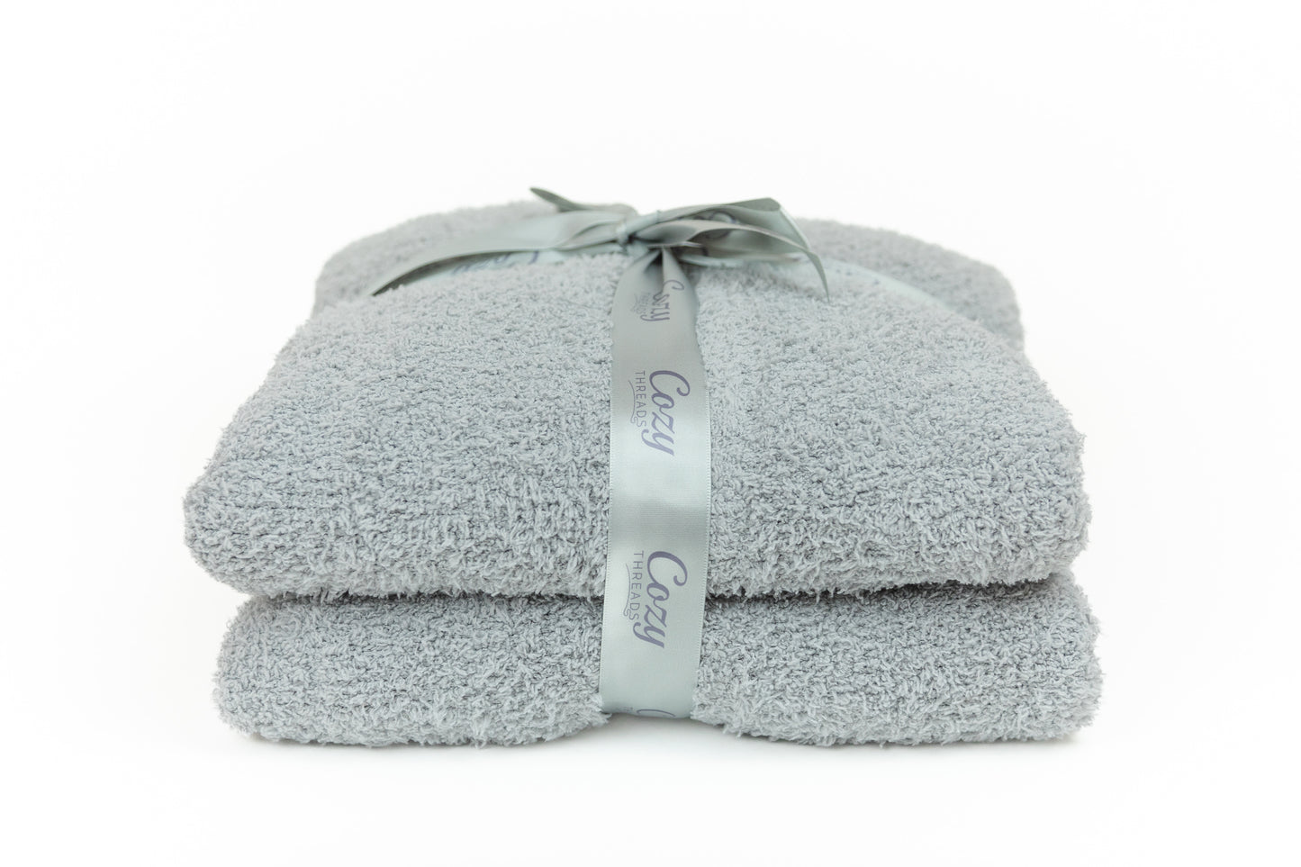 Cozy Threads Adult Lightweight Bamboo Throw, Gray
