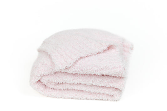 Cozy Threads Baby Receiving Blanket, Rayon Made from Bamboo, 30" x 35" - Pink