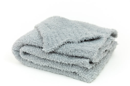 Cozy Threads Baby Receiving Blanket, Rayon Made from Bamboo, 30" x 35" - Gray